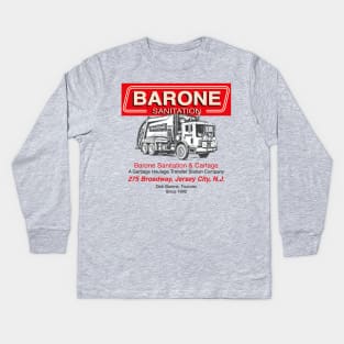 Barone Sanitation Kids Long Sleeve T-Shirt